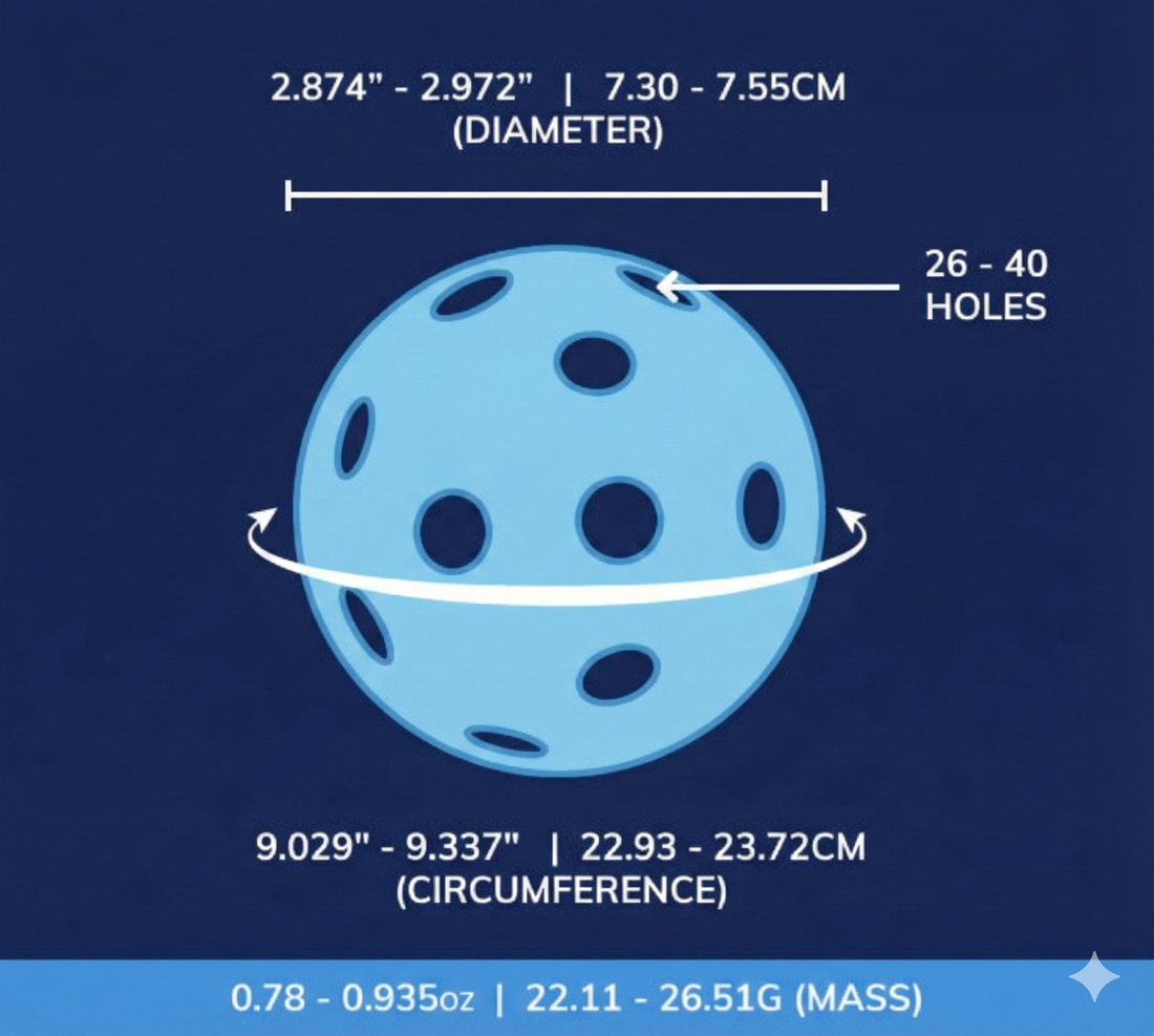 The Ultimate Guide to Pickleball Balls: Size, Weight, & Materials