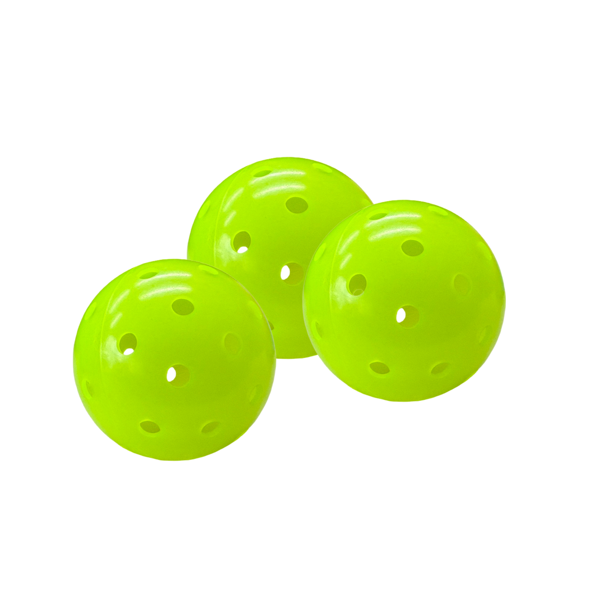 High Hardness Outdoor Competition Pickleballs (3-Pack) – Green Kompass