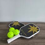 Pickleball Paddle Set Duo - 2 Paddles, 3 Balls